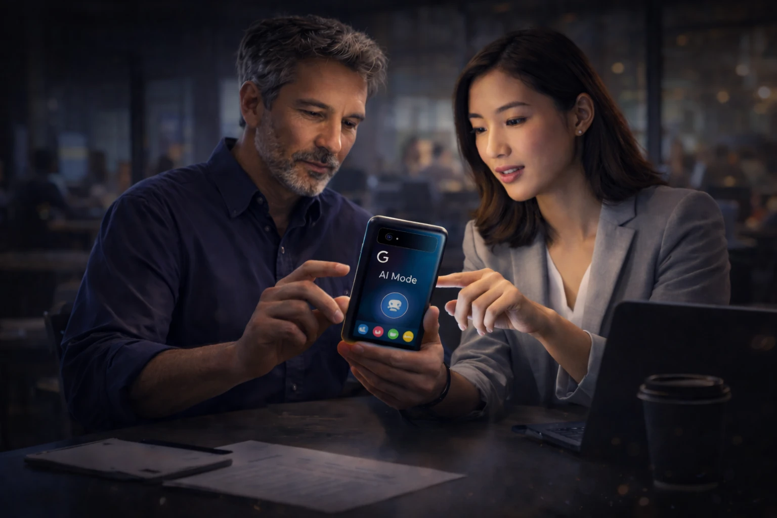 review google ai mode changeable