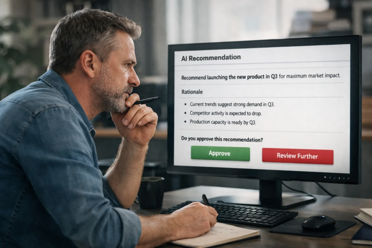 human reviewing ai recommendation Changeable New Plymouth Taranaki