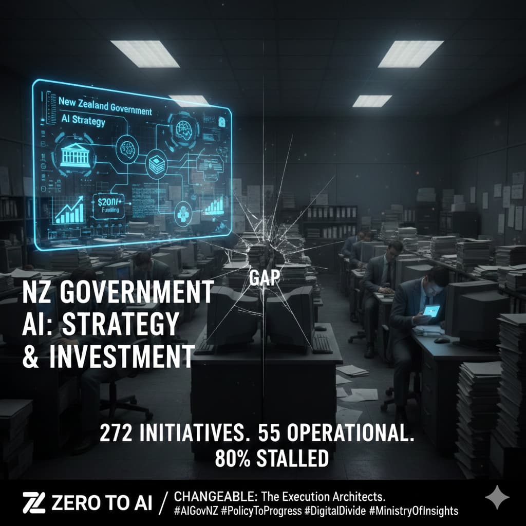 New Zealand Government AI $200 Million in Strategy, 55 Operational Use Cases to Show For It