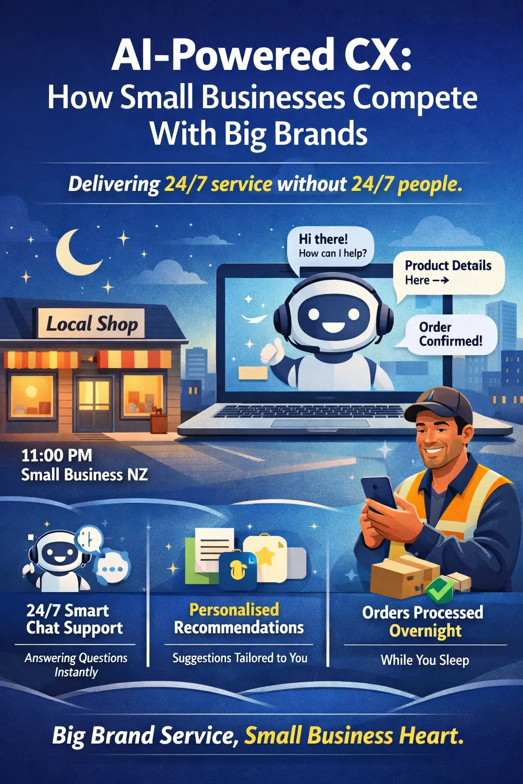 AI-Powered CX How Small Businesses Compete With Big Brands